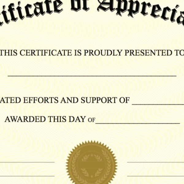 Army Certificate Of Appreciation Template (8) - TEMPLATES EXAMPLE ...