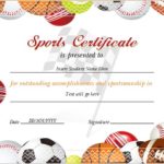 Athletic Certificate Template