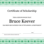 Certificate Of Completion Template Word