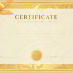 Certificate Scroll Template