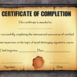 Certificate Scroll Template