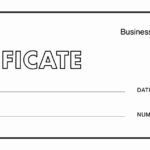 Certificate Template For Pages