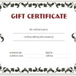 Certificate Template For Pages