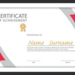 Certificate Template Size