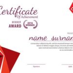 Certificate Template Size