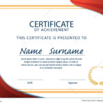 Certificate Template Size