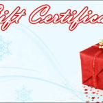 Christmas Gift Certificate Template Free Download