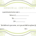 Donation Certificate Template