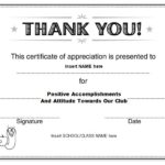 Free Certificate Of Excellence Template