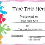 Free Kids Certificate Templates