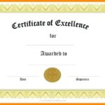 Free Printable Certificate Of Achievement Template