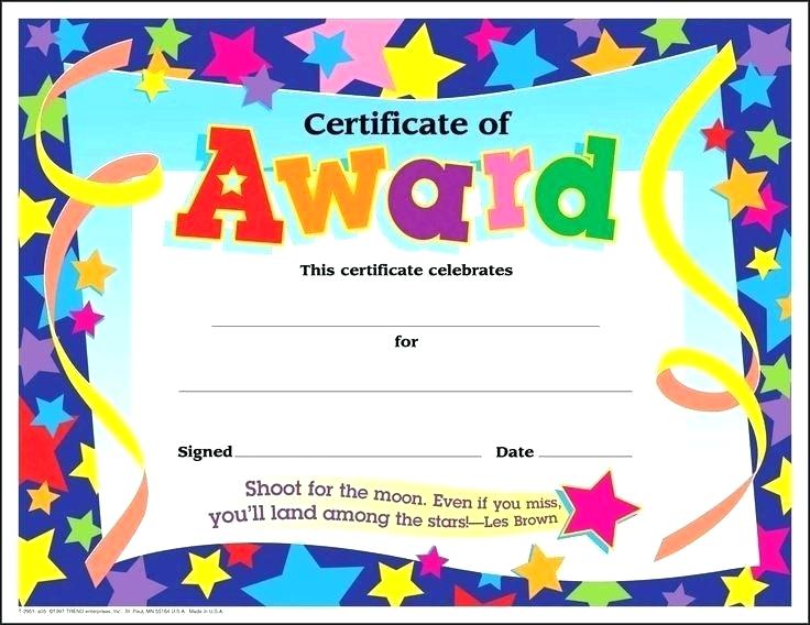 Free School Certificate Templates