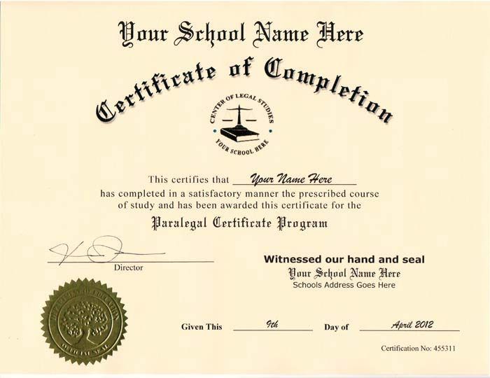 Ged Certificate Template