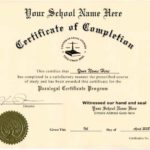 Ged Certificate Template