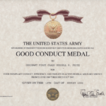 Good Conduct Certificate Template