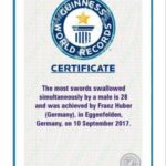 Guinness World Record Certificate Template