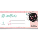 Indesign Gift Certificate Template