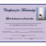 Llc Membership Certificate Template