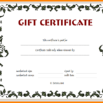 Microsoft Gift Certificate Template Free Word