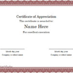 Microsoft Word Certificate Templates