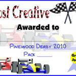 Pinewood Derby Certificate Template