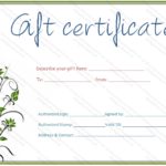 Printable Gift Certificates Templates Free