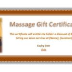 Printable Gift Certificates Templates Free