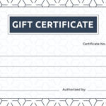 Printable Gift Certificates Templates Free