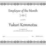 Recognition Of Service Certificate Template