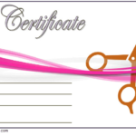 Salon Gift Certificate Template