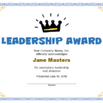 Sample Award Certificates Templates