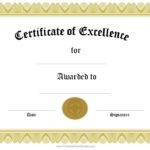 Sample Award Certificates Templates