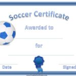 Soccer Award Certificate Templates Free