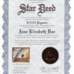 Star Naming Certificate Template