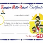 Vbs Certificate Template