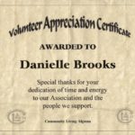 Volunteer Award Certificate Template