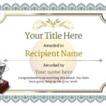 Winner Certificate Template