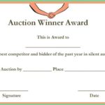 Winner Certificate Template