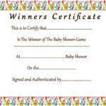 Winner Certificate Template