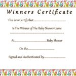 Winner Certificate Template