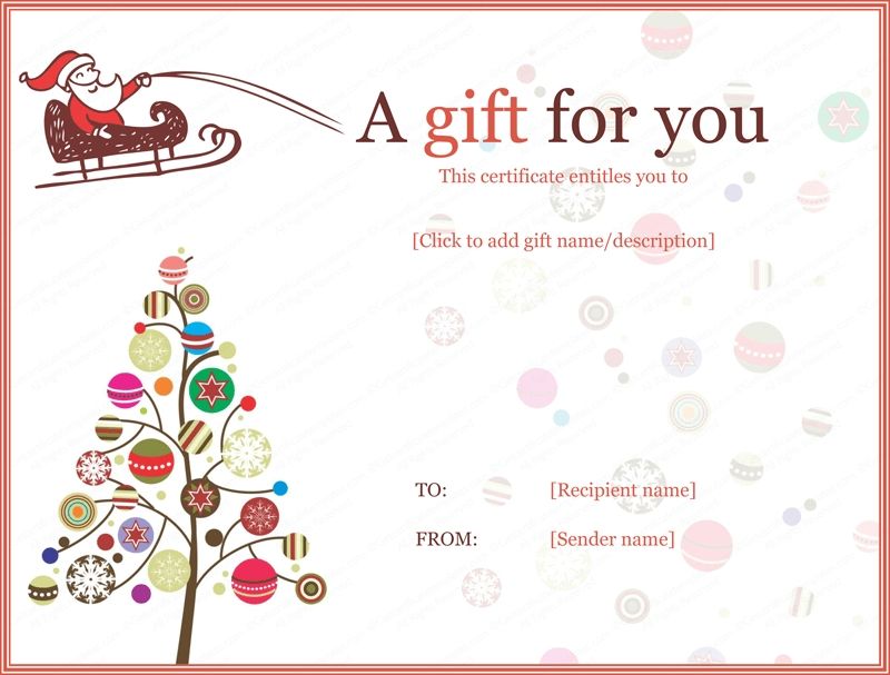 Yoga Gift Certificate Template Free