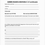 2Nd Grade Book Report Template