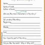 2Nd Grade Book Report Template