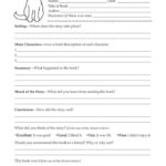 2Nd Grade Book Report Template