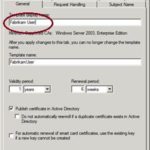 Active Directory Certificate Templates