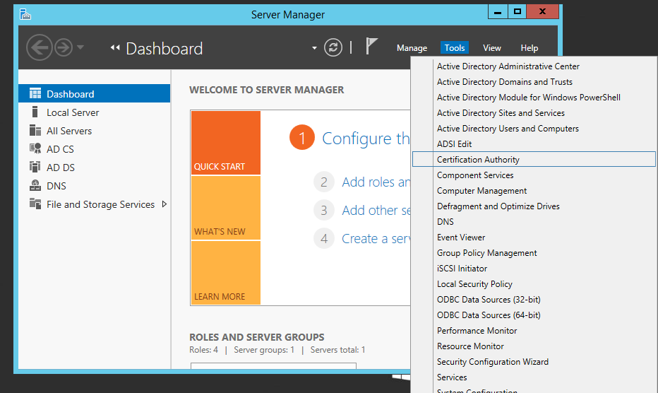 Active Directory Certificate Templates