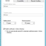 Active Directory Certificate Templates