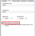 Active Directory Certificate Templates