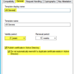 Active Directory Certificate Templates