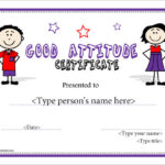 Attendance Certificate Template Word